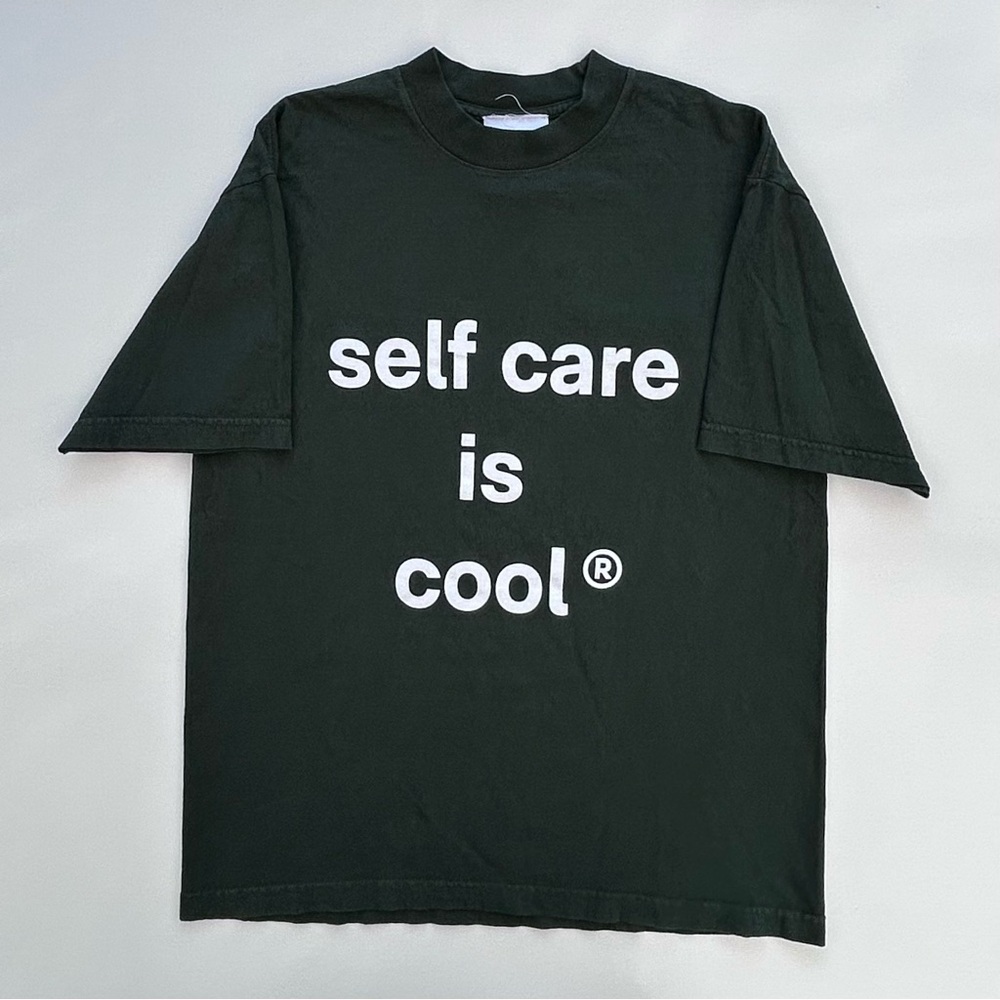 Jack Henry Self Care Is Cool Epsom Green Graphic T Shirt Size Men’s Small